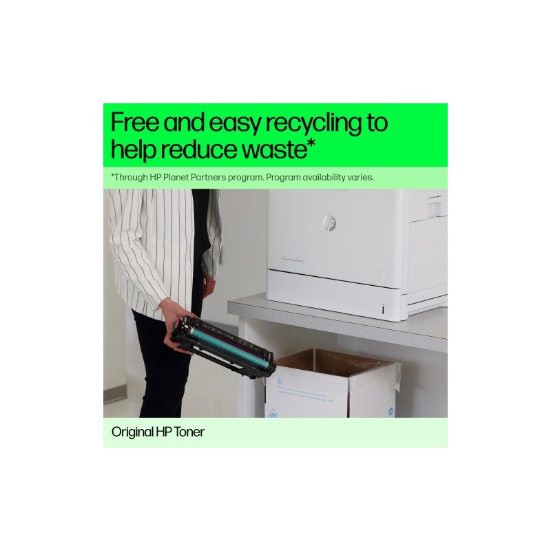 HP 213A (W2130A) Lazerinė kasetė, Juoda