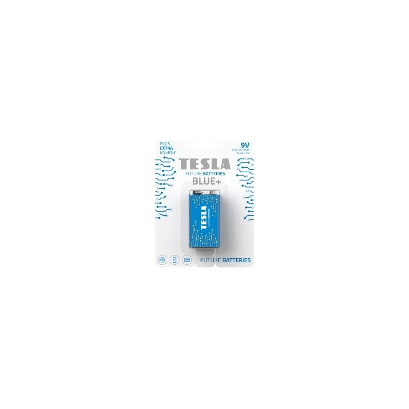 Baterija Tesla 9V Blue+ 6F22 1 vnt.