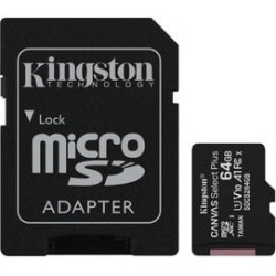 Atminties kortelė Kingston SDCS/64GB Canvas