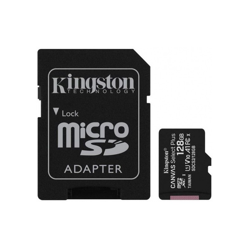 Kingston SDCS/128 GB Canvas Plus, atminties kortelė