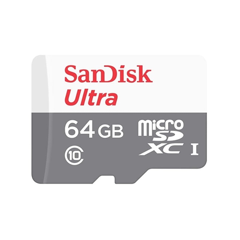 Atminties kortelė SanDisk SDSQUNR-064G-GN3MN memory card 64 GB MicroSDXC UHS-1 Class 10