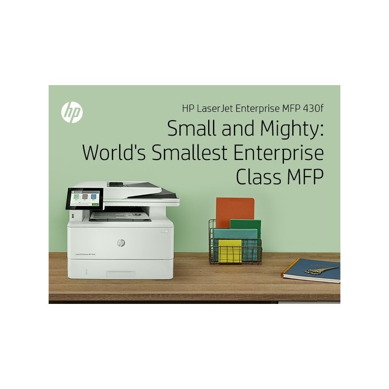 HP LaserJet Enterprise MFP M430f Spausdintuvas lazerinis B/W A4 40 ppm 33.6 Kbps USB Ethernet LAN