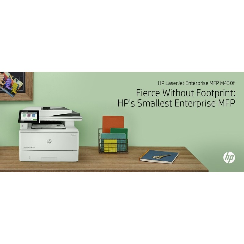 HP LaserJet Enterprise MFP M430f Spausdintuvas lazerinis B/W A4 40 ppm 33.6 Kbps USB Ethernet LAN