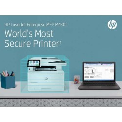 HP LaserJet Enterprise MFP M430f Spausdintuvas lazerinis B/W A4 40 ppm 33.6 Kbps USB Ethernet LAN