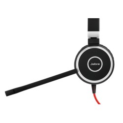 Jabra Evolve 40 MS Stereo Laidinės ausinės, USB-C, Juoda