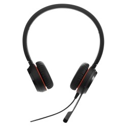 Jabra Evolve 20 SE UC Stereo Laidinės ausinės, USB-A, Juoda