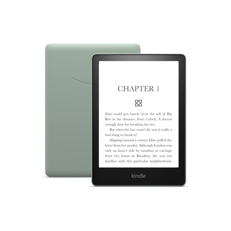 Amazon Kindle Paperwhite Elektroninė skaityklė 6.8'', 16GB, 11th Gen, Agave Green (AMZ-B09TMN58KL)