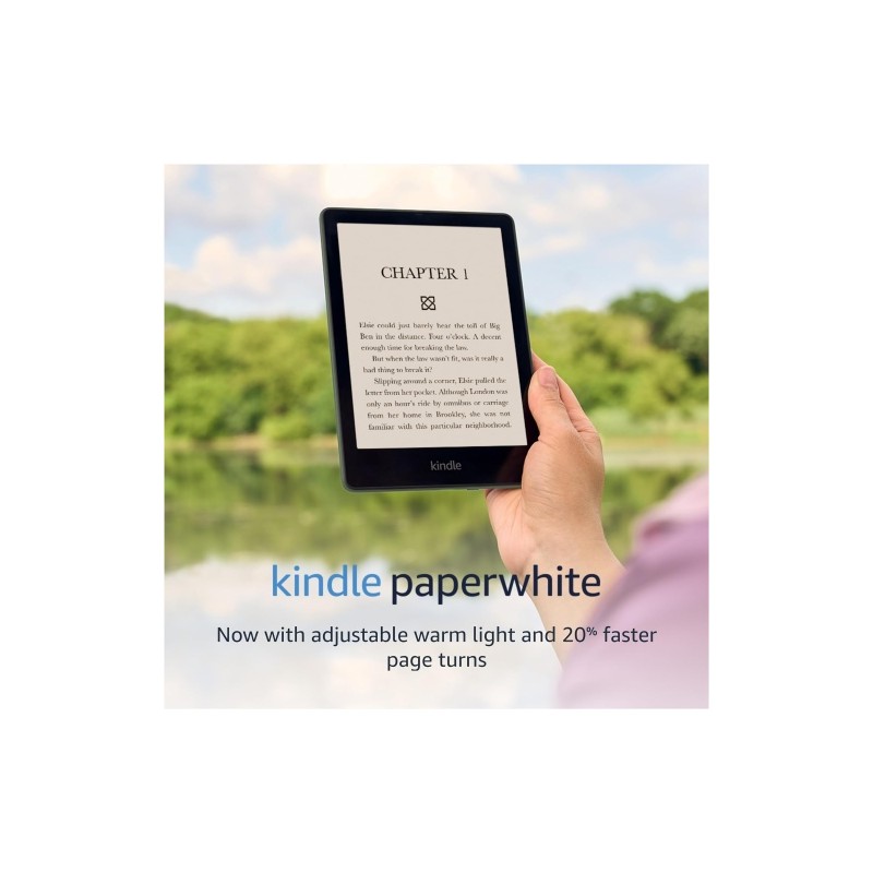 Amazon Kindle Paperwhite Elektroninė skaityklė 6.8'', 16GB, 11th Gen, Agave Green (AMZ-B09TMN58KL)