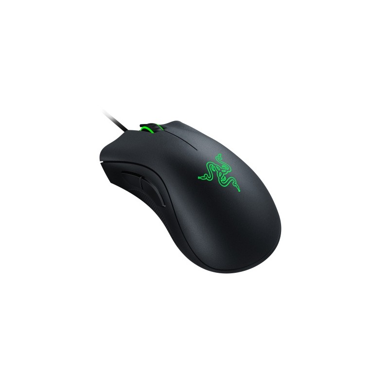 Razer DeathAdder Essential Laidinė žaidimų pelė, USB Type-A, Optical 6400 DPI, Juoda