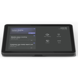 Logitech 952-000085 Tap IP Meeting Room Touch Controller, Graphite