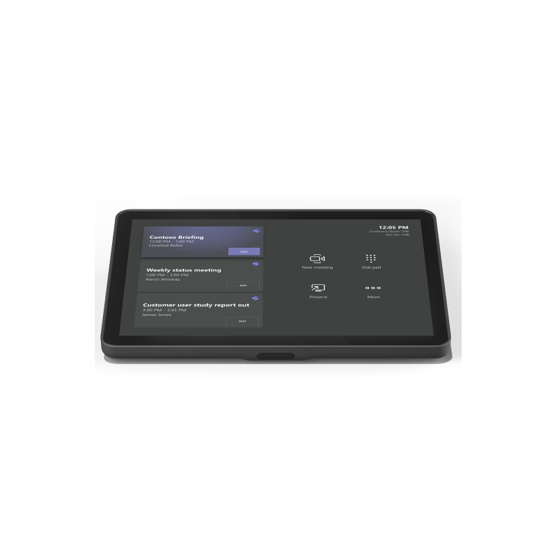 Logitech 952-000085 Tap IP Meeting Room Touch Controller, Graphite
