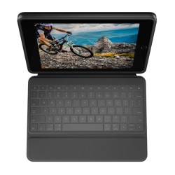 Logitech Rugged Folio for iPad 10.2'' (7th, 8th, 9th Gen) Dėklas su klaviatūra, Graphite UK English