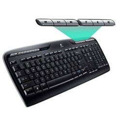 Logitech MK330 Combo Belaidė klaviatūra + pelė, US INT, Juoda