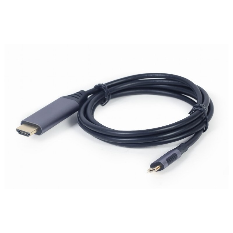 Gembird CC-USB3C-HDMI-01-6 Adapterio kabelis, USB Type-C į HDMI, 1.8 m