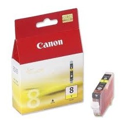 Canon CLI-8Y (0623B006) Rašalinė kasetė, Geltona