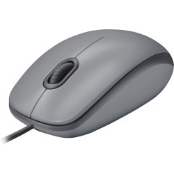 Logitech M110 Silent Laidinė pelė, USB Type-A, 1000 DPI, Mid Grey