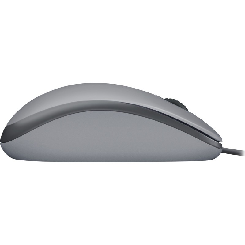 Logitech M110 Silent Laidinė pelė, USB Type-A, 1000 DPI, Mid Grey