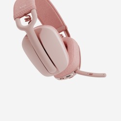 Logitech Zone Vibe 100 Belaidės ausinės, Bluetooth, Rose