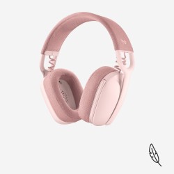 Logitech Zone Vibe 100 Belaidės ausinės, Bluetooth, Rose