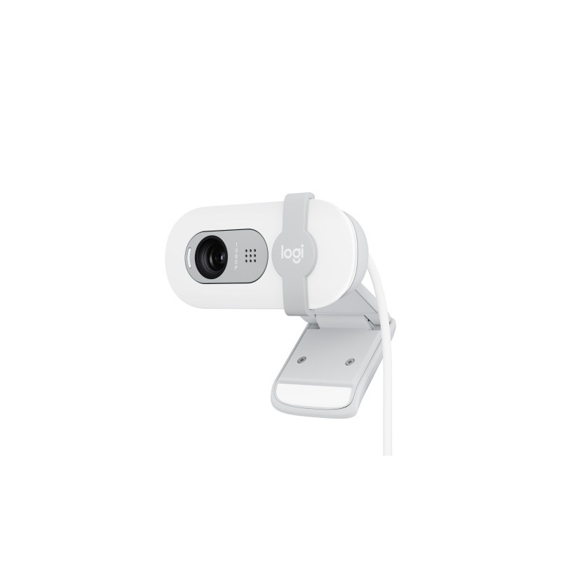 Logitech Brio 100 Full HD Internetinė kamera, 2 MP, FHD 1080p, 58°, USB, Off-White