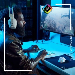 Logitech G502 X Plus LIGHTSPEED Belaidė žaidimų pelė, RF Wireless, 25600 DPI, Balta