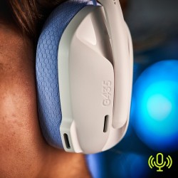 Logitech G435 LIGHTSPEED Belaidės žaidimų ausinės, Bluetooth, Off White and Lilac