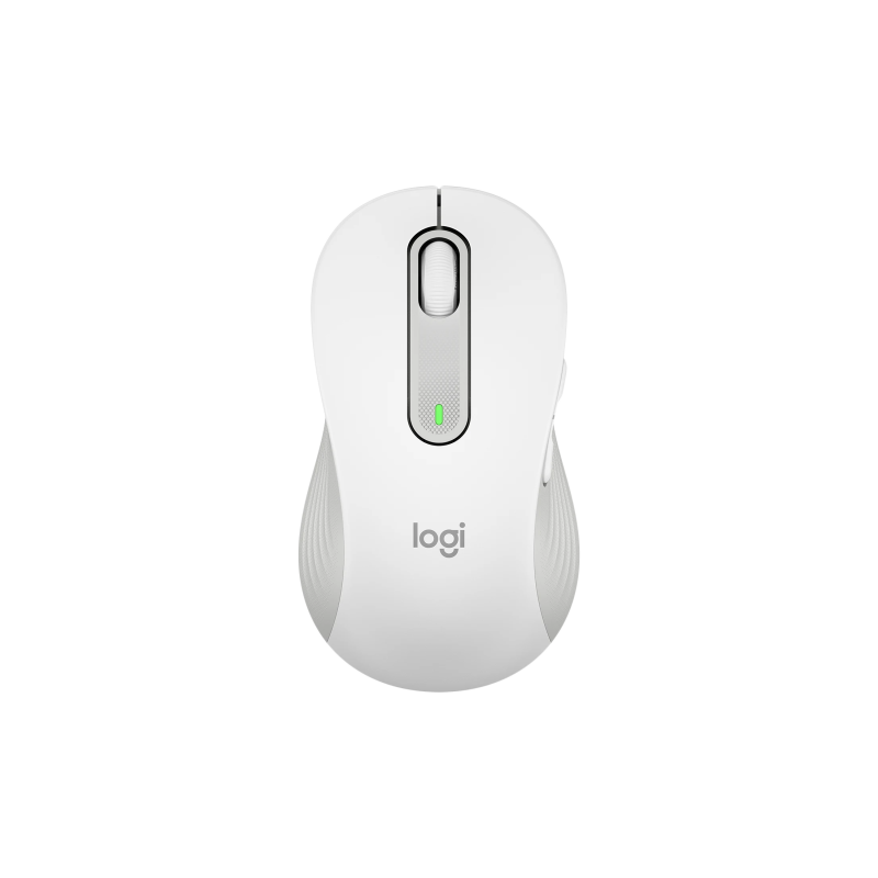 Logitech Signature M650 L LEFT Belaidė pelė, RF Wireless + Bluetooth, 4000 DPI, Off-White