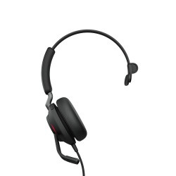 Jabra Evolve2 40 MS Teams Mono Laidinės ausinės, USB-C, Juoda