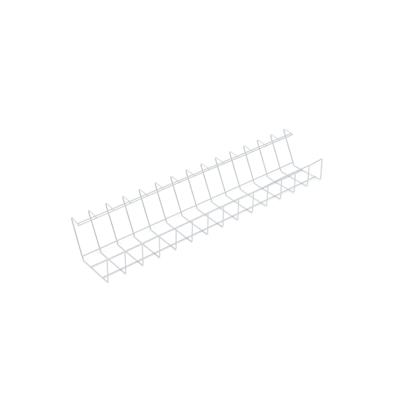 Kabelių valdymo dėklas, didelis, 105x790x185mm, Pilka