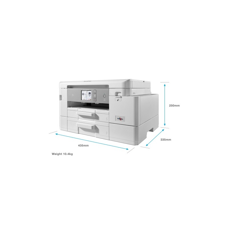 Brother MFC-J4540DW Spausdintuvas rašalinis spalvotas MFP A4 20 ipm, Wi-Fi, Ethernet LAN, USB, NFC