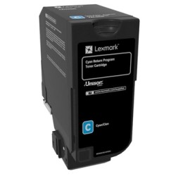 Lexmark 74C20C0 Lazerinė kasetė, Žydra