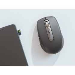 Logitech MX Anywhere 3S for Business Belaidė pelė, RF Wireless + Bluetooth, 8000 DPI, Graphite