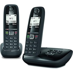 Ecost Prekė po grąžinimo Gigaset AS470A Duo DECT telefonas su skambinančiojo atpažinimo funkcija - t