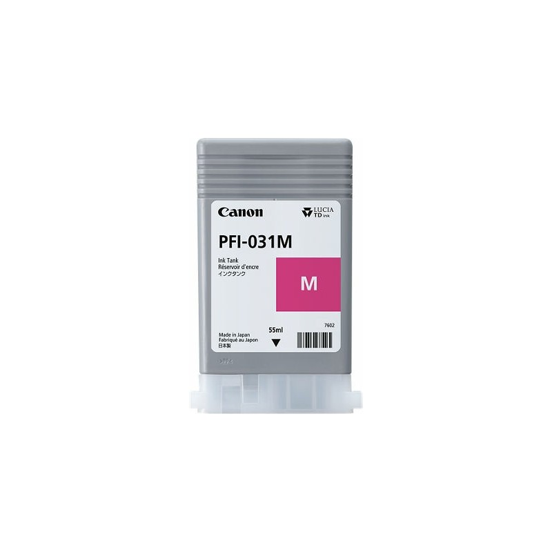 Canon PFI-031M (6265C001) Rašalinė kasetė, Purpurinė