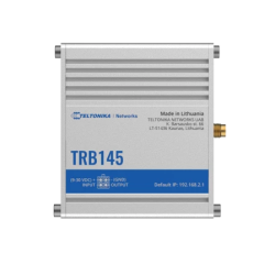 Teltonika TRB145 Tvirtas Pramoninis LTE RS485 Tinklo sietuvas