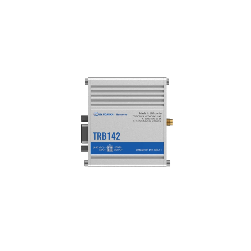Teltonika TRB142 Tvirtas Pramoninis LTE RS232 Tinklo sietuvas