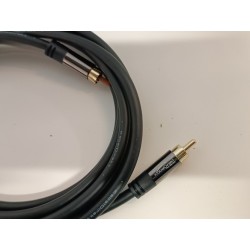 Ecost prekė po grąžinimo, KabelDirekt 799422539808 garso kabelis 3 m RCA Juoda
