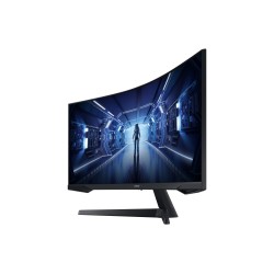 Samsung Odyssey G5 G55T Monitorius 34'' VA LED Curved, UWQHD 3440x1440, 1ms, 250 cd/m2, 165Hz, Juoda