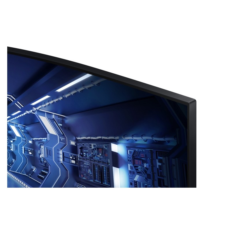 Samsung Odyssey G5 G55T Monitorius 34'' VA LED Curved, UWQHD 3440x1440, 1ms, 250 cd/m2, 165Hz, Juoda