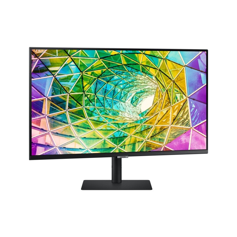 Samsung ViewFinity S8 S32A800NMP Monitorius 32'' VA LCD 4K UHD 3840x2160, 5ms, 300cd/m2, 60Hz, Juoda