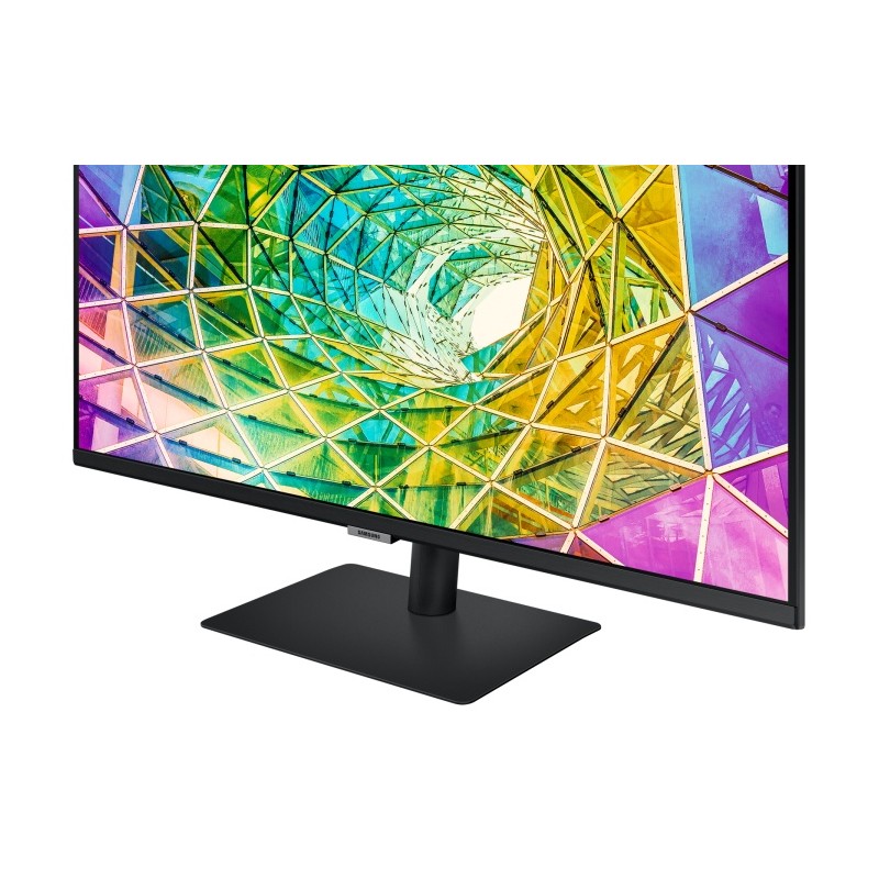 Samsung ViewFinity S8 S32A800NMP Monitorius 32'' VA LCD 4K UHD 3840x2160, 5ms, 300cd/m2, 60Hz, Juoda