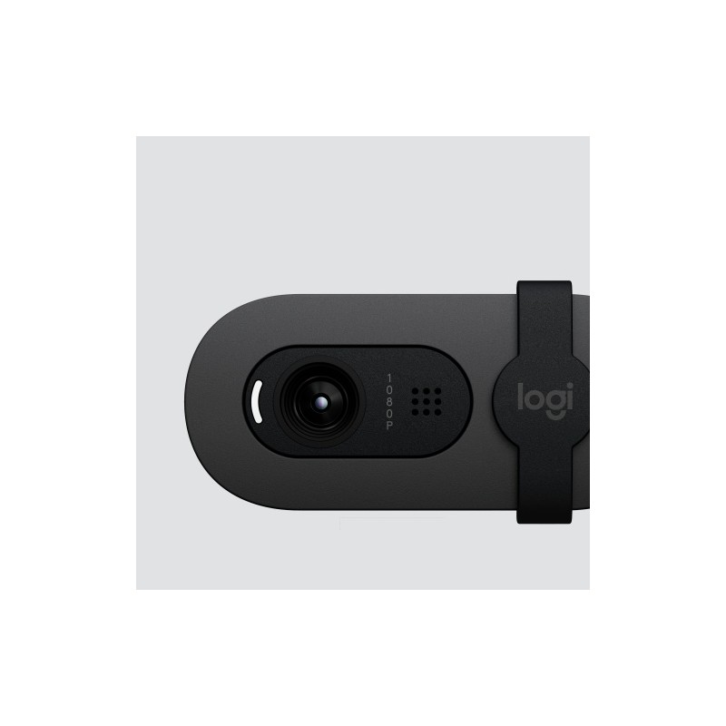 Logitech Brio 105 Verslo Internetinė kamera, 2 MP, FHD 1080p, USB-A, Juoda