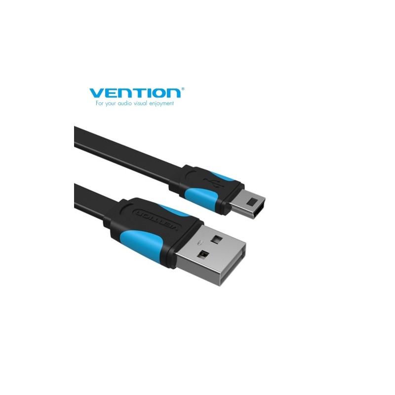 Vention VAS-A14-B200 Kabelis USB 2.0 A Male - USB 2.0 B Mini Male, 2 m