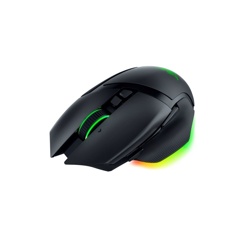 Razer Basilisk V3 Pro Belaidė/Laidinė žaidimų pelė RF Wireless+Bluetooth+USB-C, 30000 DPI, Juoda