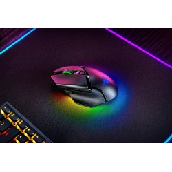 Razer Basilisk V3 Pro Belaidė/Laidinė žaidimų pelė RF Wireless+Bluetooth+USB-C, 30000 DPI, Juoda