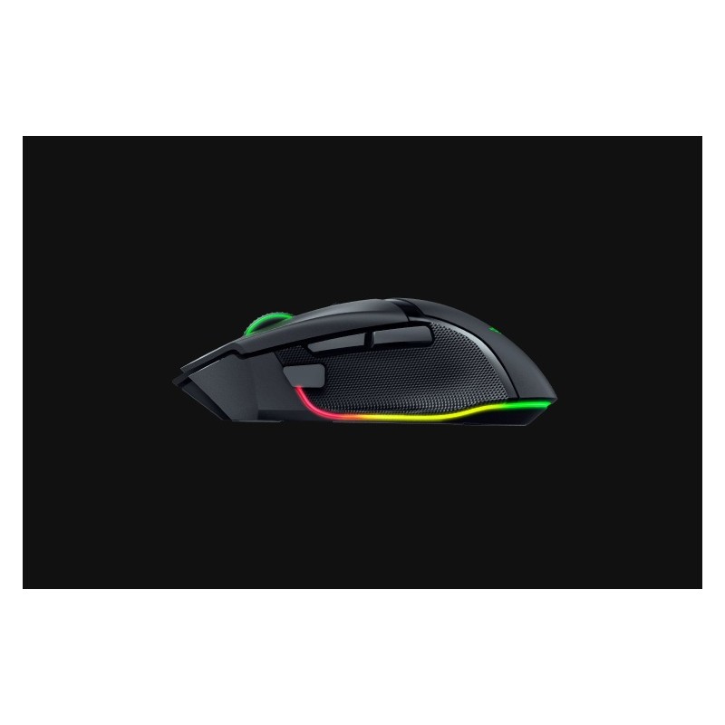 Razer Basilisk V3 Pro Belaidė/Laidinė žaidimų pelė RF Wireless+Bluetooth+USB-C, 30000 DPI, Juoda