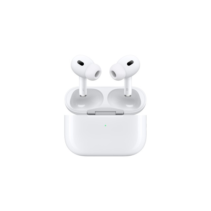 Apple AirPods Pro (2nd Gen) Belaidės ausinės Earbuds, MagSafe Charging Case USB-C, Balta