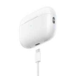 Apple AirPods Pro (2nd Gen) Belaidės ausinės Earbuds, MagSafe Charging Case USB-C, Balta