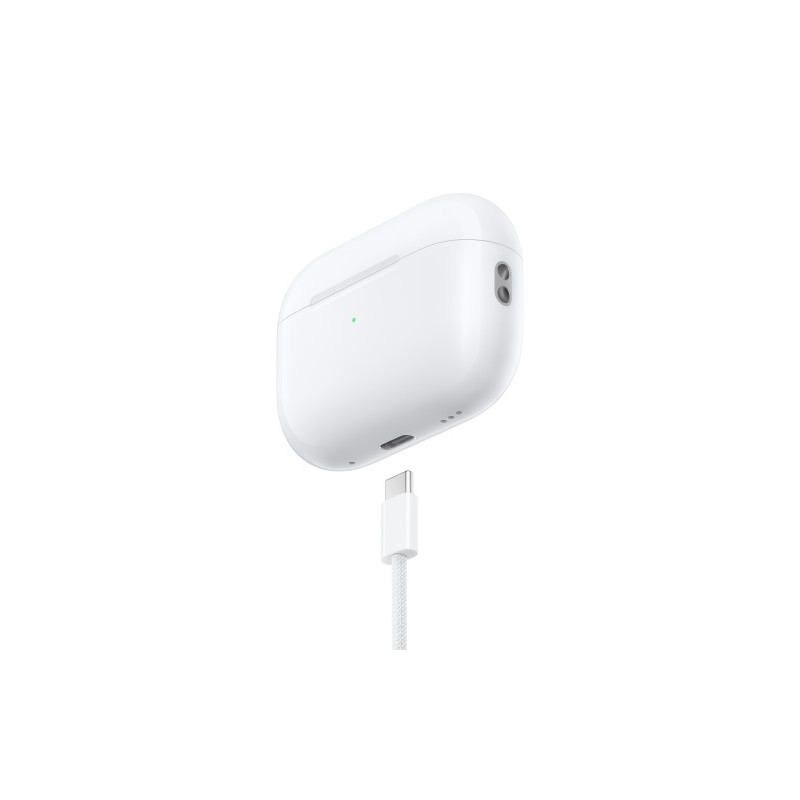 Apple AirPods Pro (2nd Gen) Belaidės ausinės Earbuds, MagSafe Charging Case USB-C, Balta