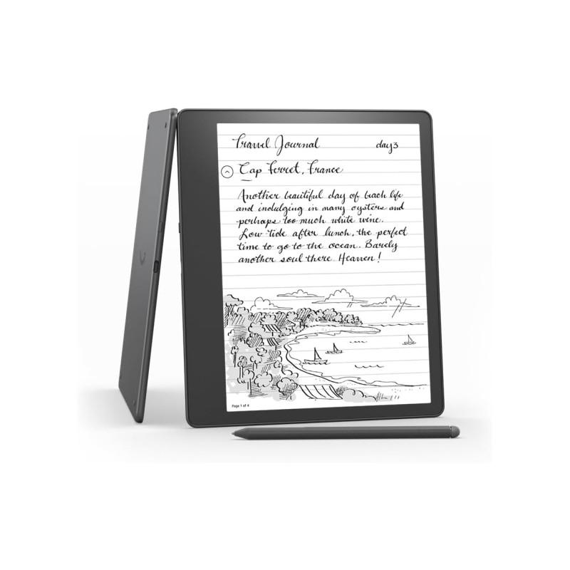 Amazon Kindle Scribe Elektroninė skaityklė 10.2'' 300ppi Paperwhite display, 16GB, Premium Pen, Grey